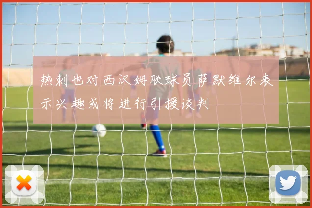 热刺也对西汉姆联球员萨默维尔表示兴趣或将进行引援谈判